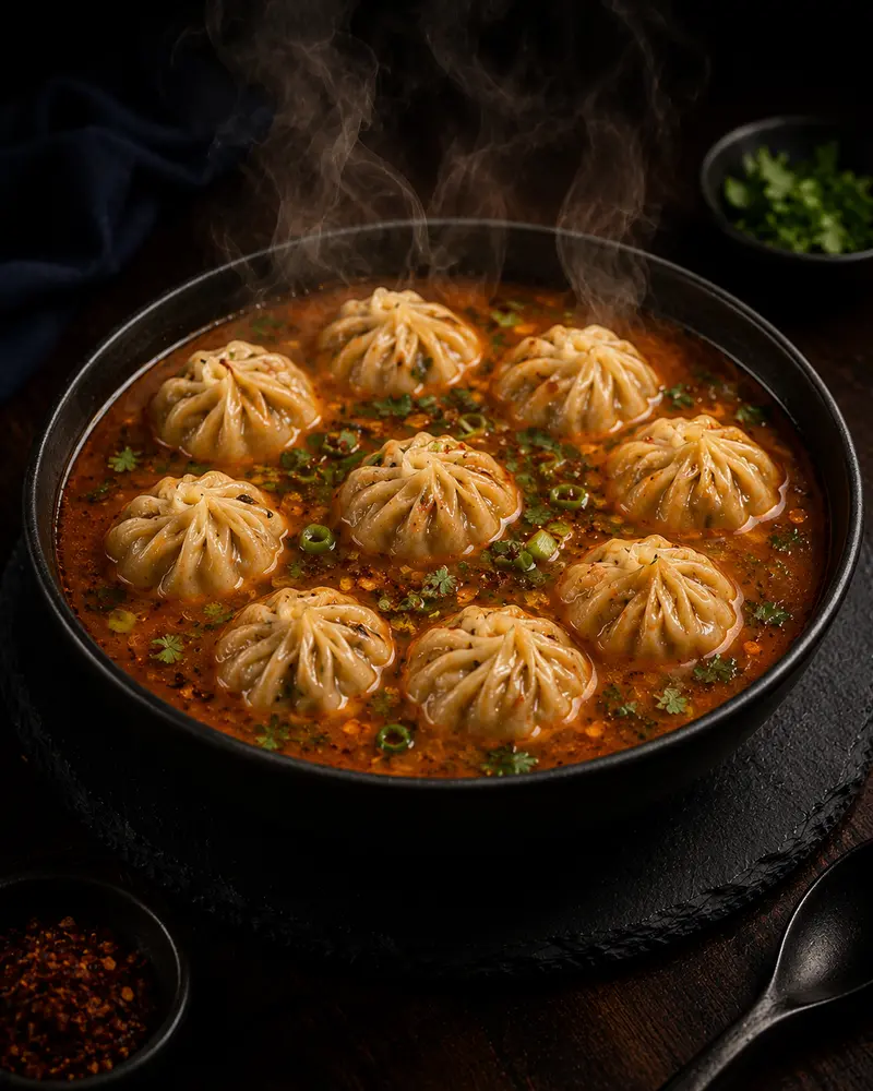 Chicken Jhol Mo:mo